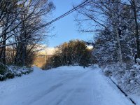 幹線道路　りんどうが丘分岐